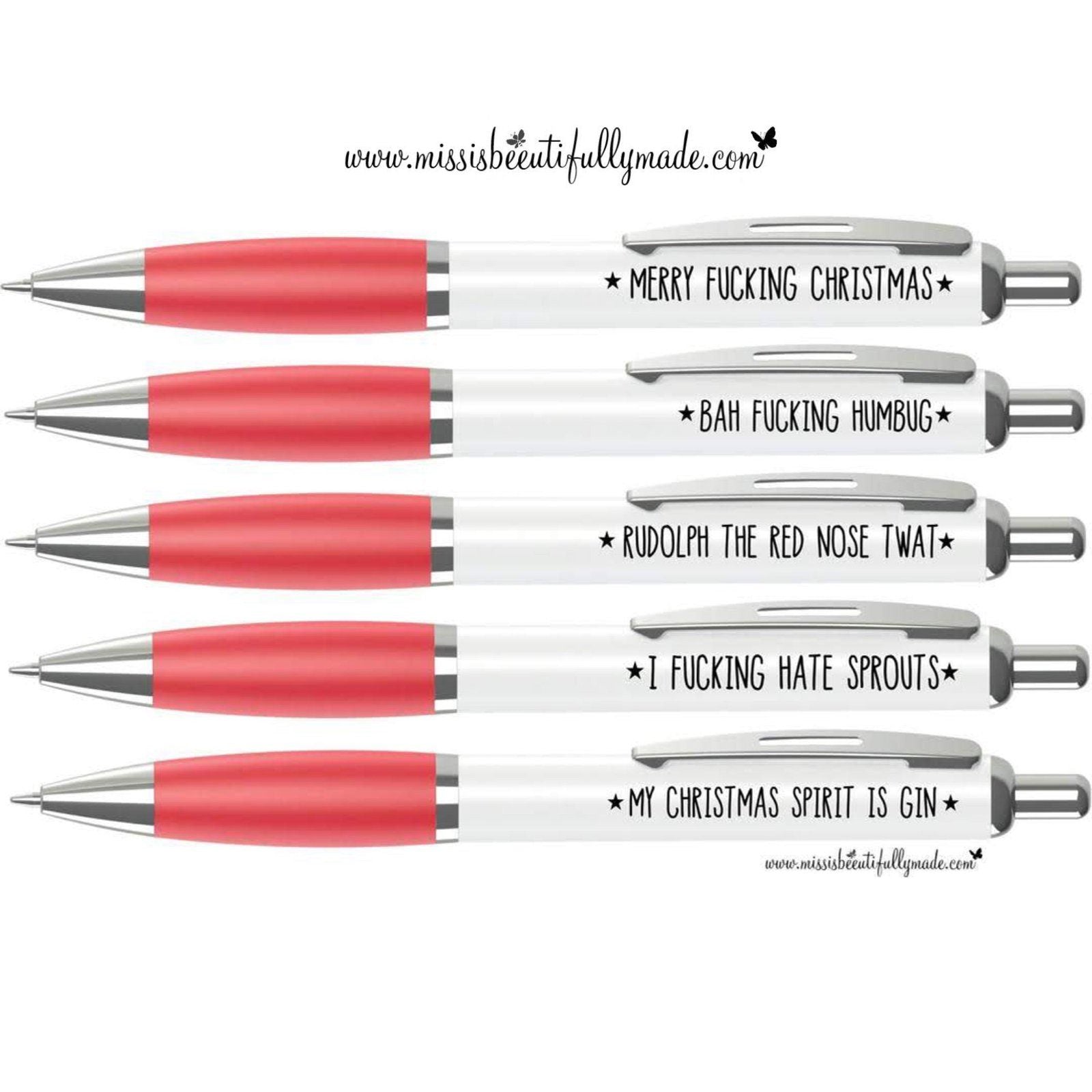 Funny Cheeky Novelty Rude Sweary Profanity Ballpoint Pen Great for Birthday  Christmas or Great for Work CHEAP FUNNY GIFT 