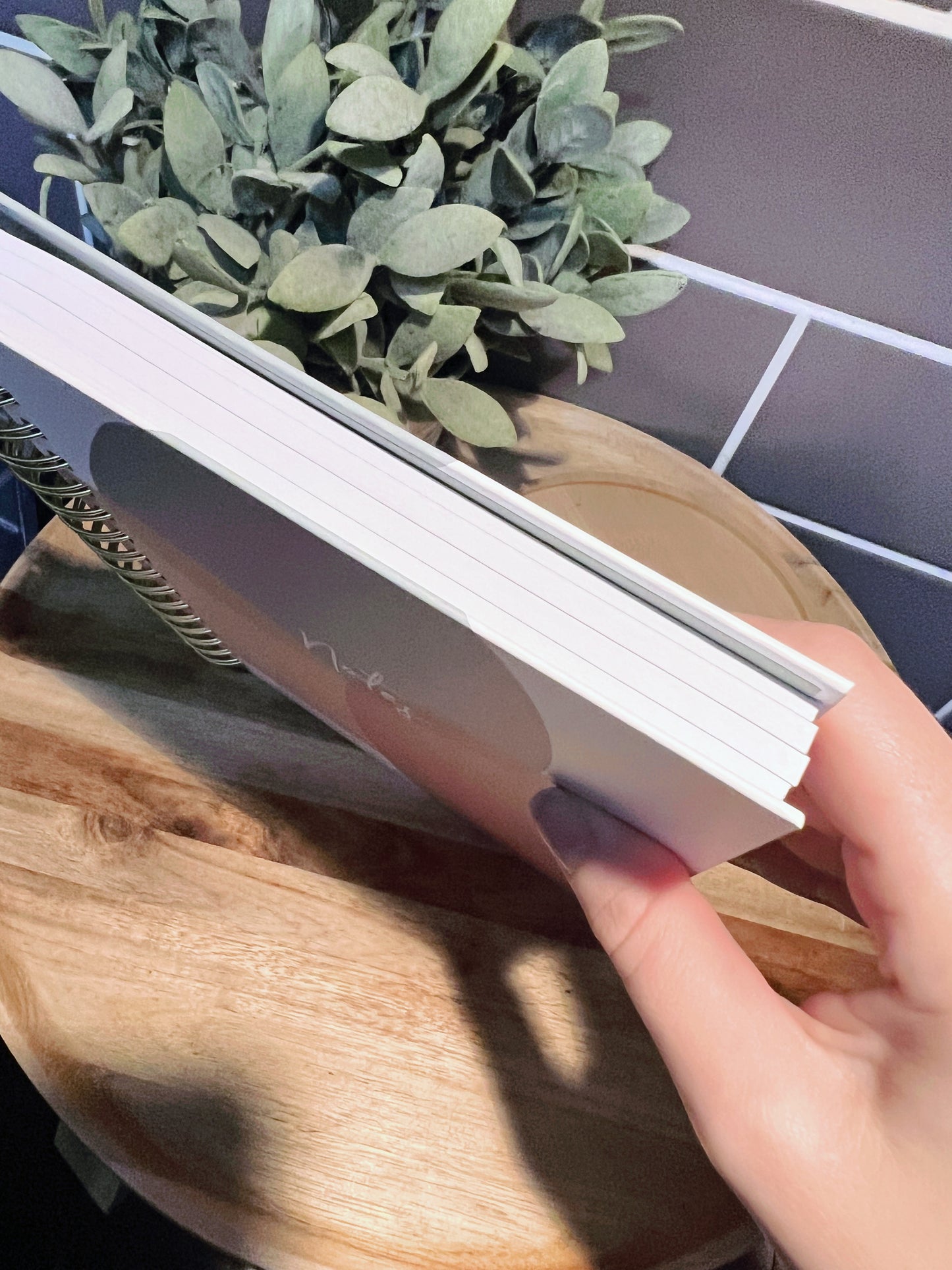 Notebook - Notes to help her be less fucking forgetful