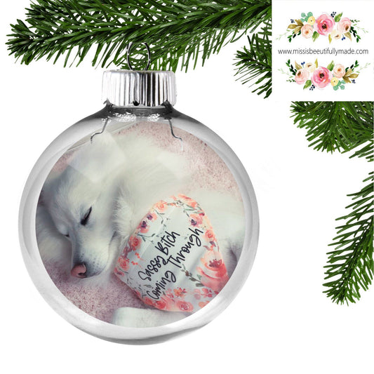 Personalised Glass Bauble