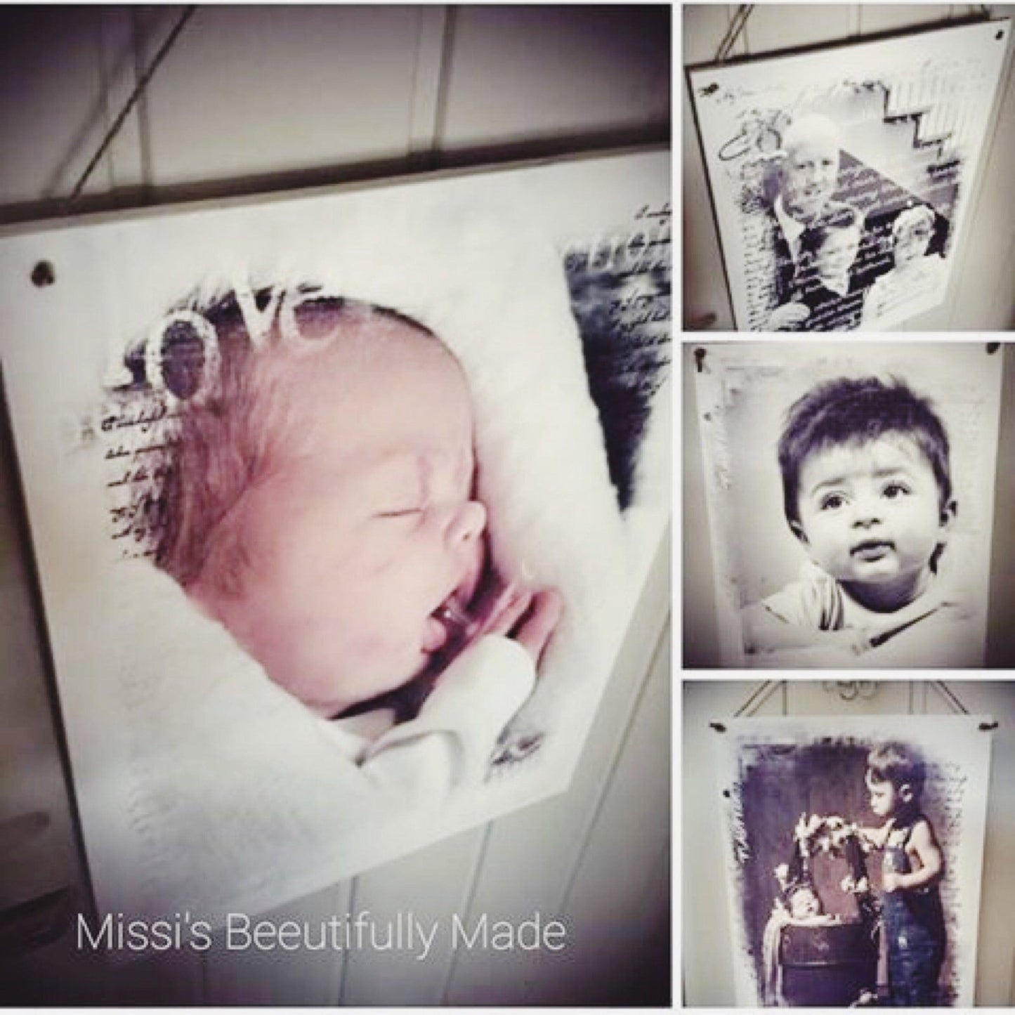 MDF Photo Plaque - Hanging (A4) or freestanding (A5)