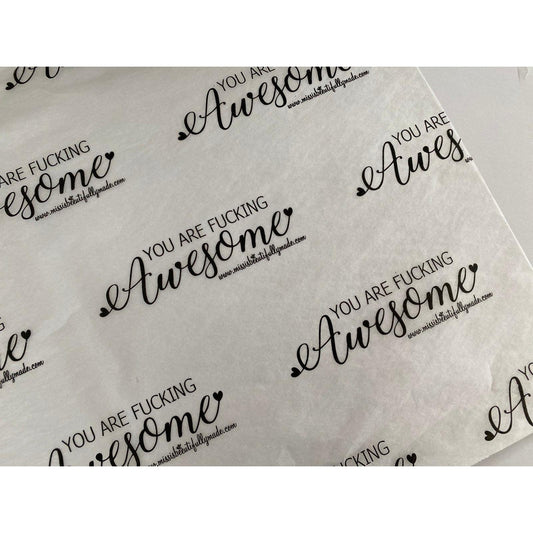 You are fucking awesome gift paper