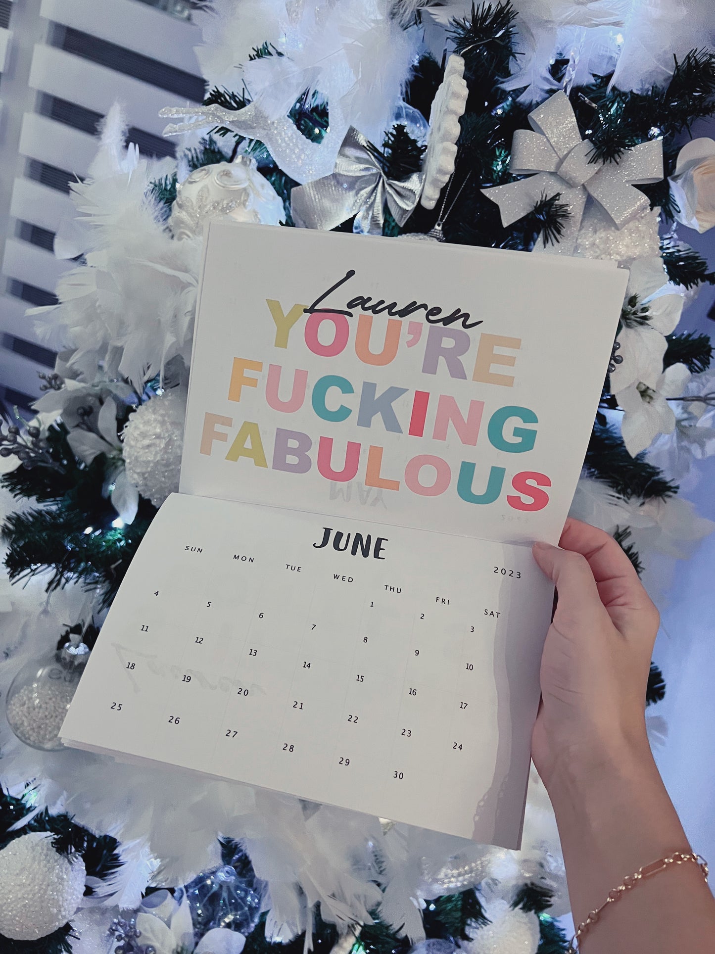 Positivity Calendar Book