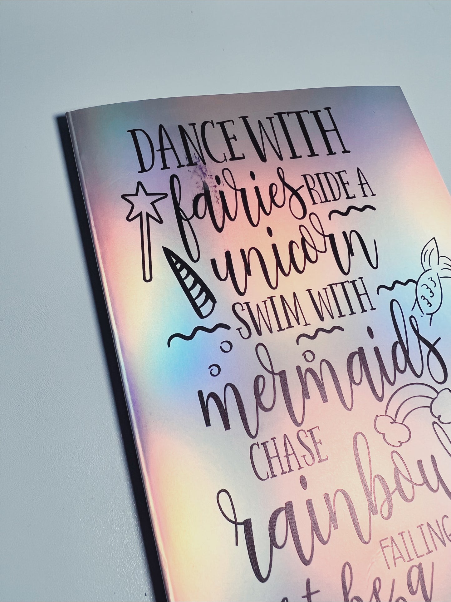Iridescent Notebook - Dance With The Fairies