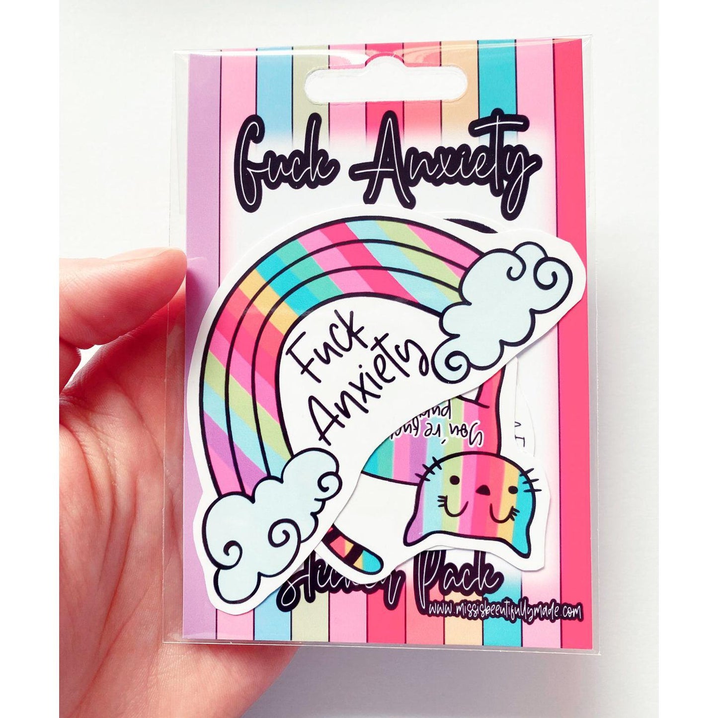 Sticker Pack - Fuck anxiety