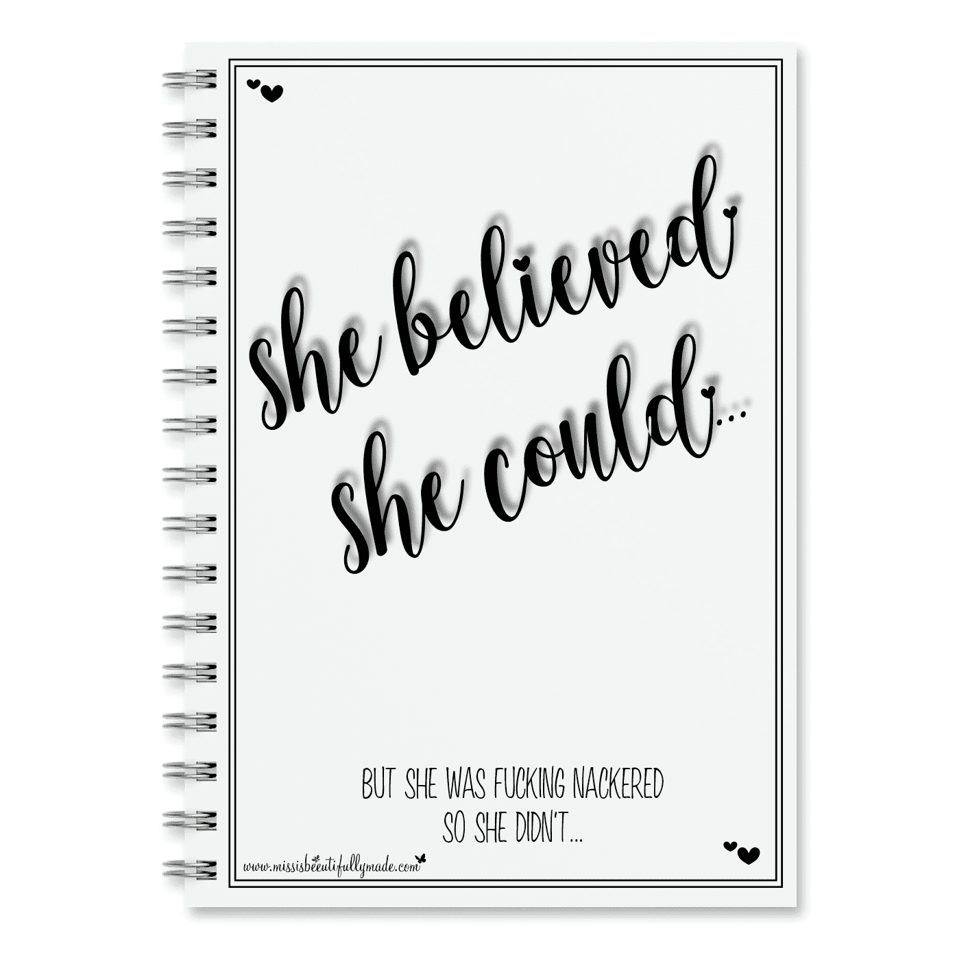Cleaning Planner - She believed she could