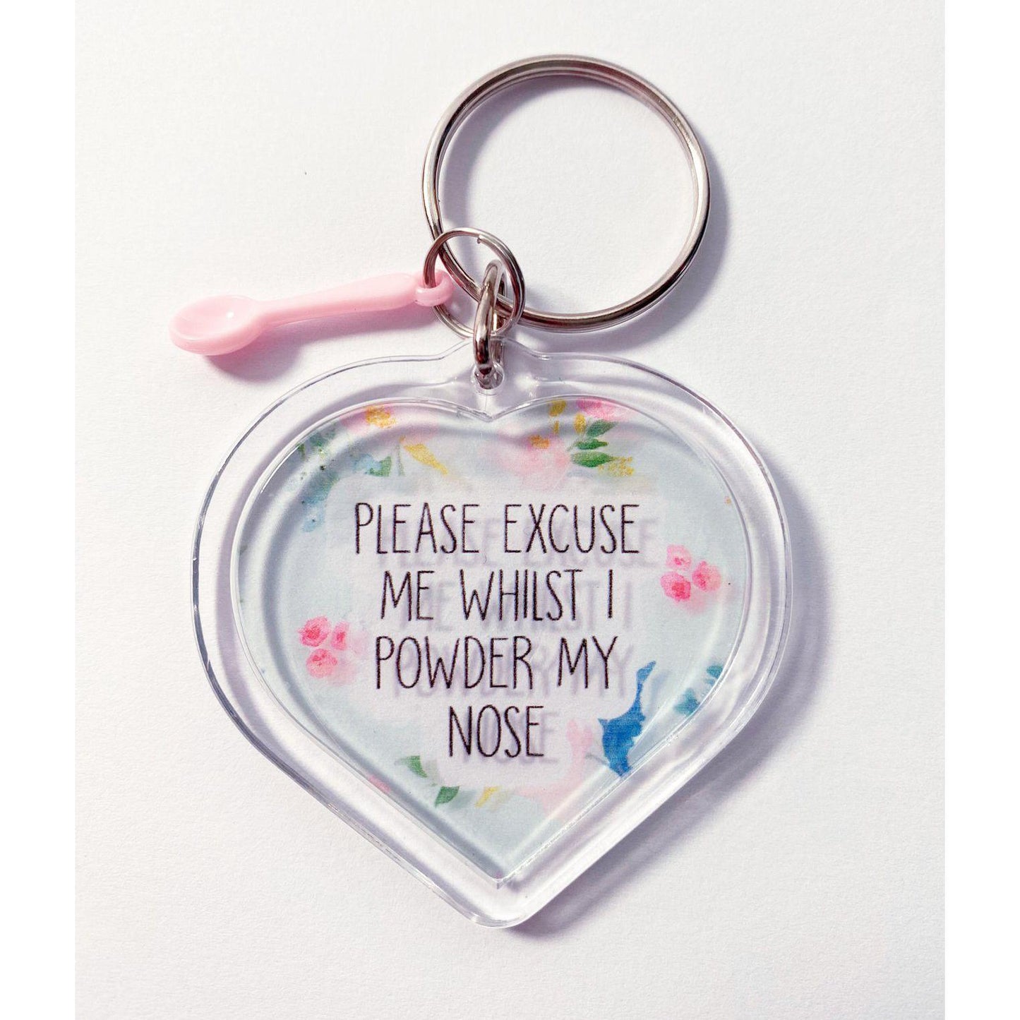 Spoon Heart keyring