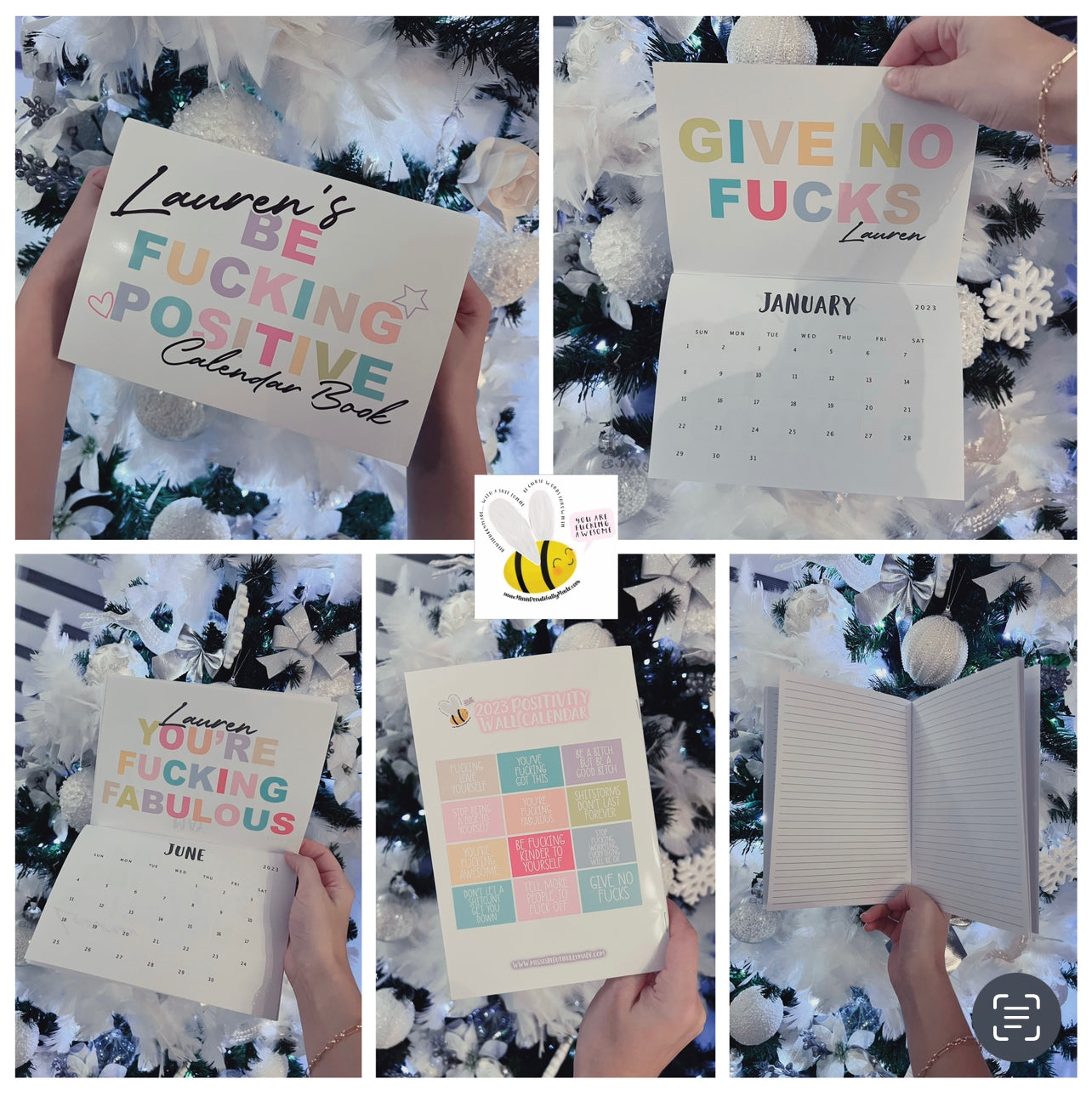 Positivity Calendar Book