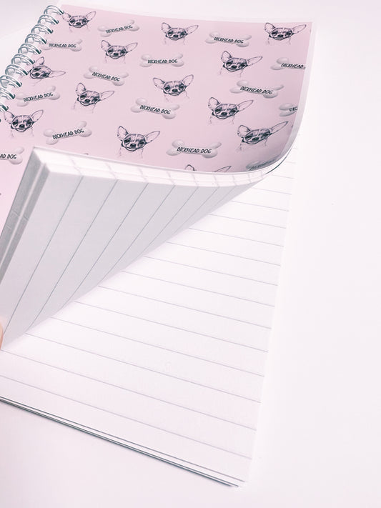 Clearance Notebook - Dickhead Dog