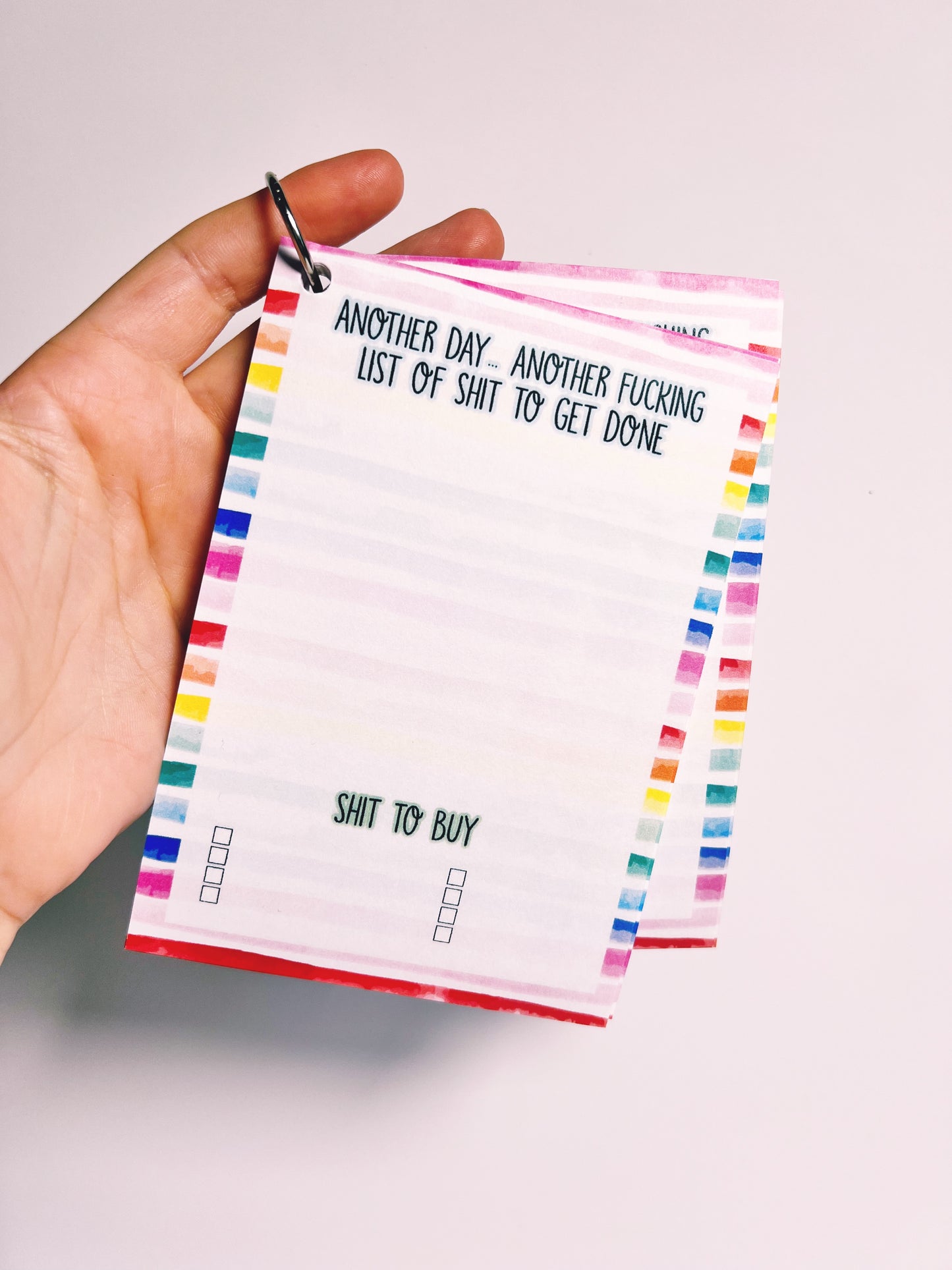 Seconds Note Sheets - Another Day