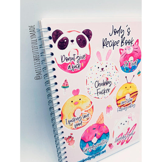 Recipe book - Donut design