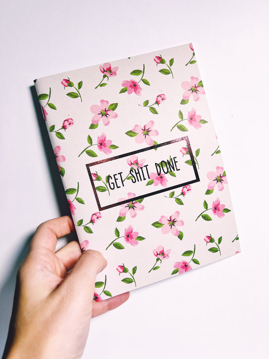 Clearance Notebook - Get Shit Done