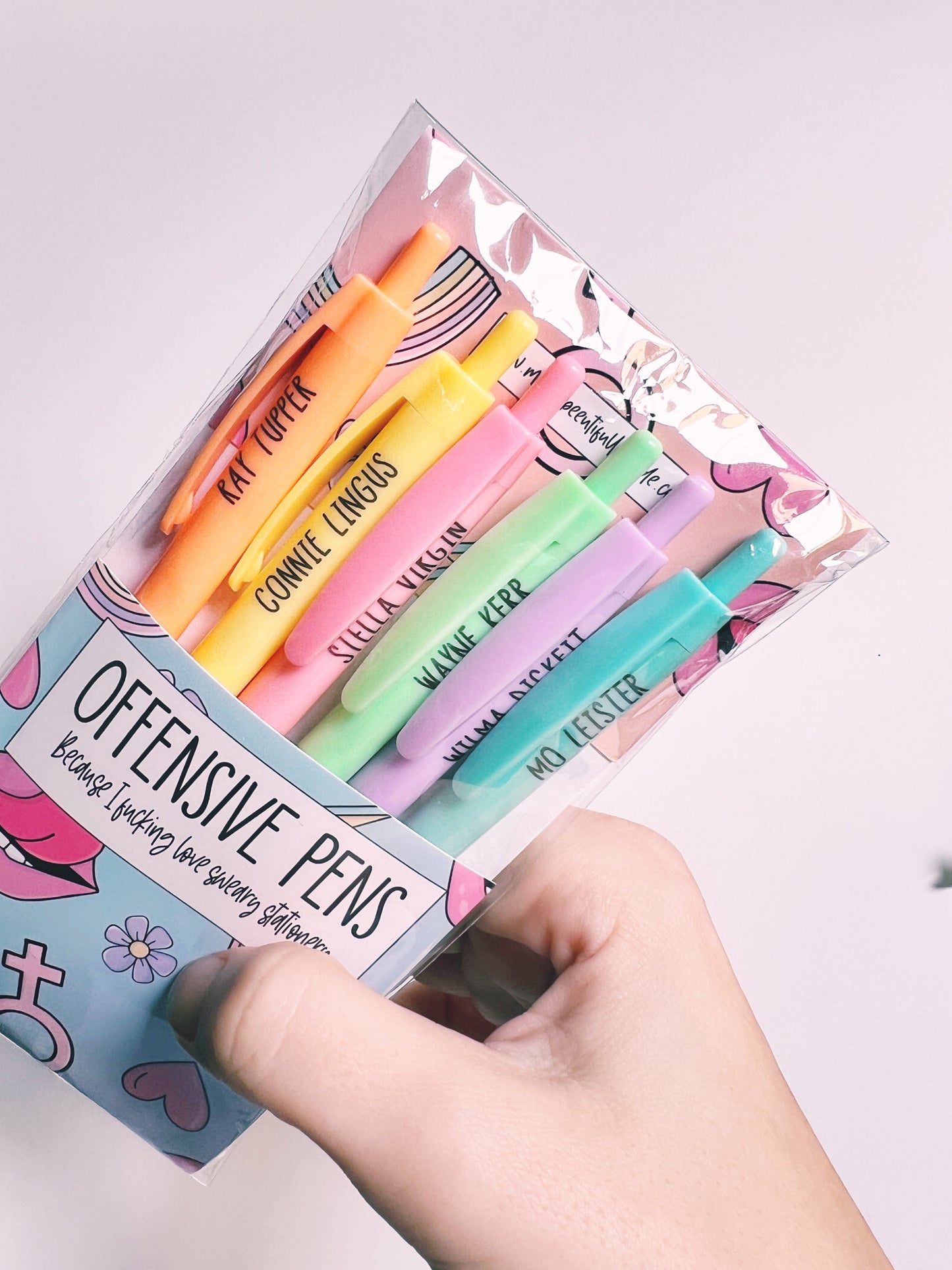Clearance Pen Pack - Rude Names