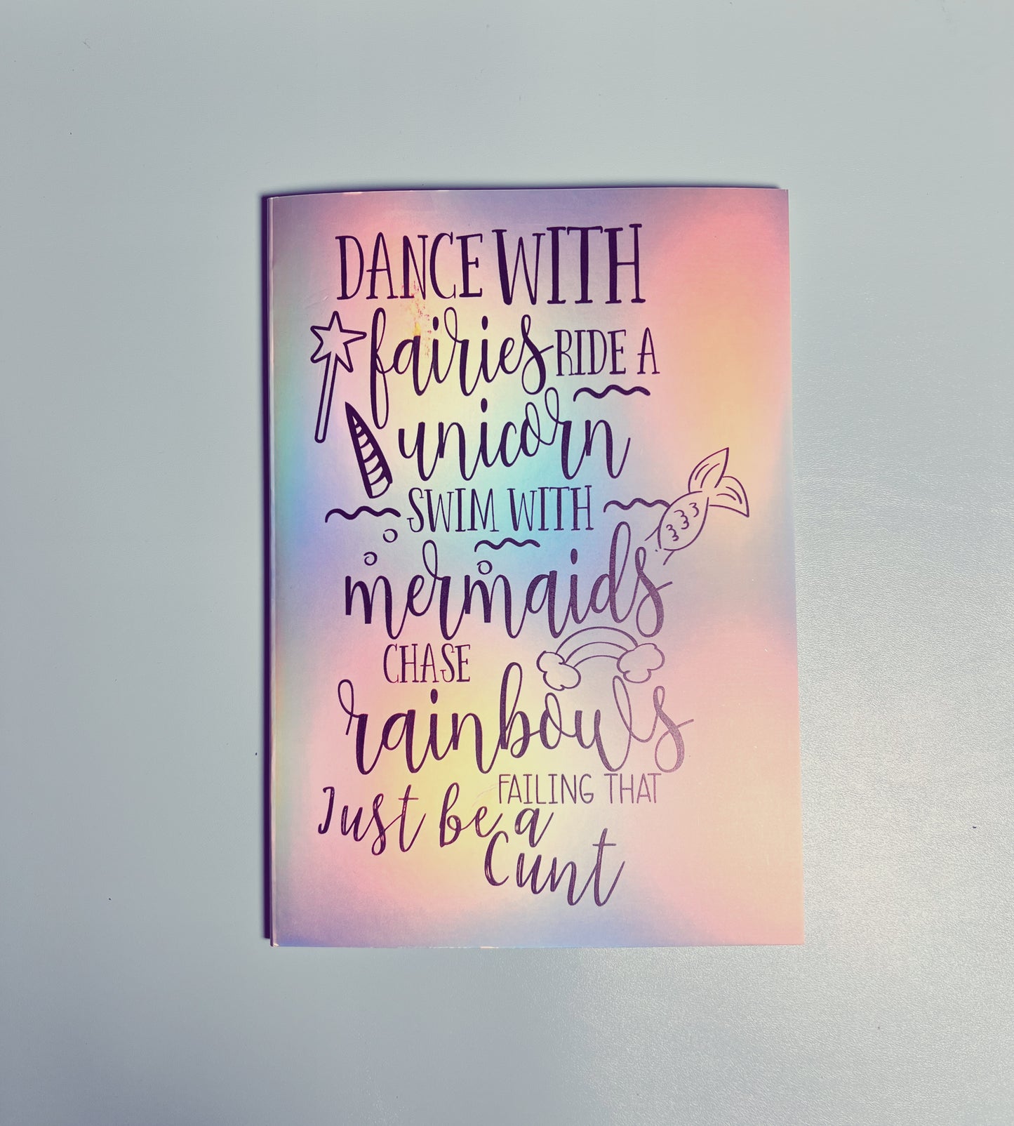 Iridescent Notebook - Dance With The Fairies