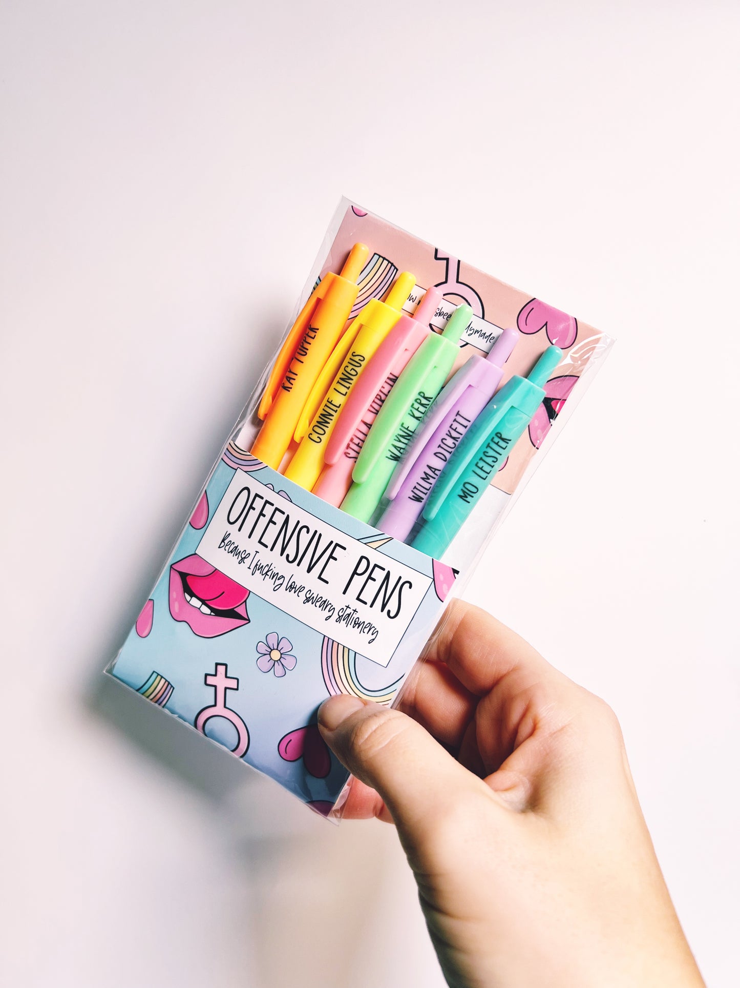 Clearance Pen Pack - Rude Names