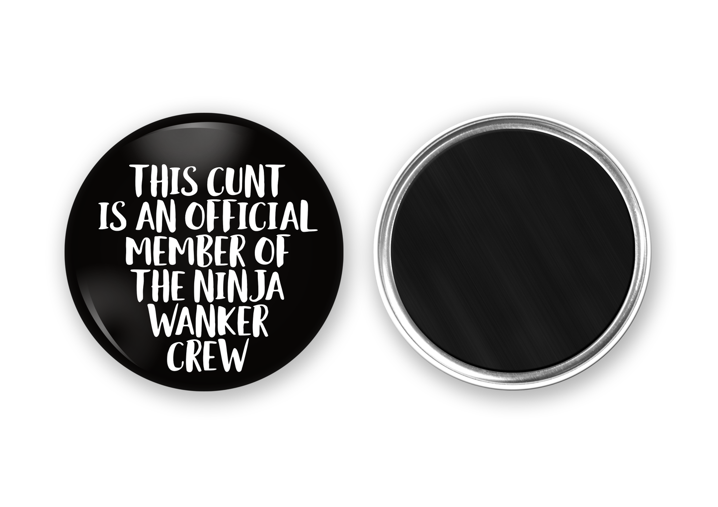 Ninja Wanker Magnet & Conversion Sheet