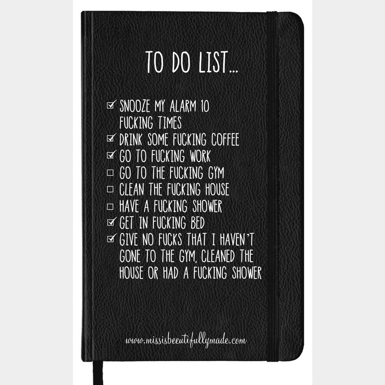 Notebook - To do list