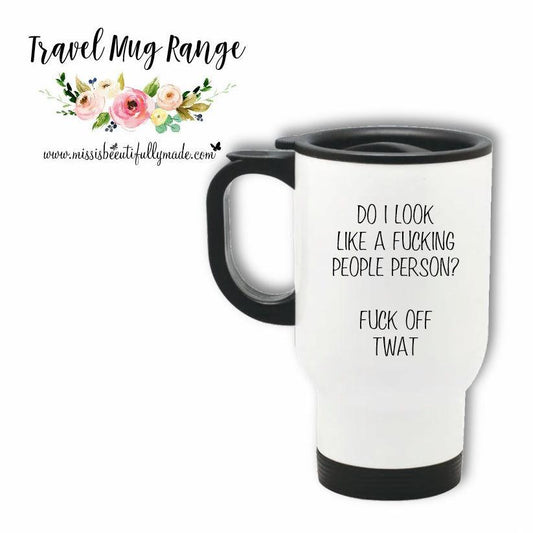 Travel Mug - People Person or Twinkle Twinkle